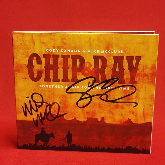 Cody Canada & Mike McClure Chip & Ray Together Again For The First Time CD Signe - Picture 1 of 10
